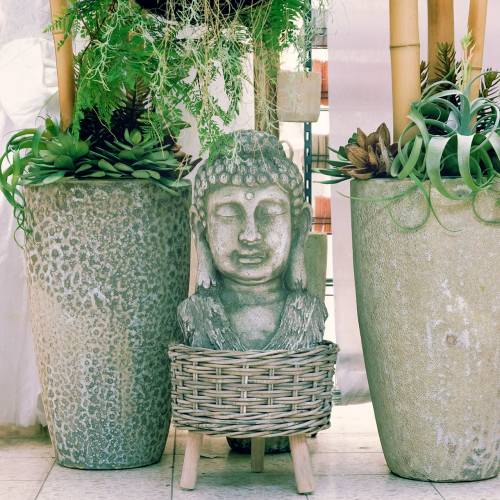 Floristik24 Buddha hoved H55cm