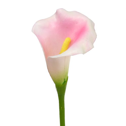 Floristik24 Calla dekorative blomst pink 57cm 12stk