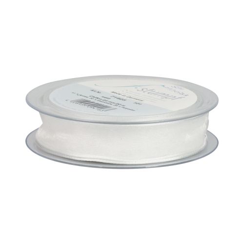 Artikel Chiffon bånd organza bånd dekorative bånd organza hvid 15mm 20m
