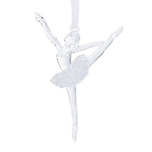 Artikel Juletrædekorationer Ballerina 10cm 12stk
