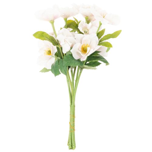 Kunstig julerosbuket, julebuket, 35 cm, 6 stk. | Floristik24.dk
