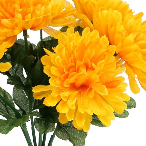 Floristik24 Krysantemum gul med 7 blomster