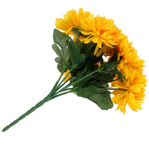Floristik24 Krysantemum gul med 7 blomster