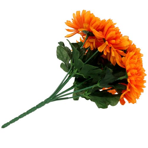 Floristik24 Chrysanthemum orange med 7 blomster