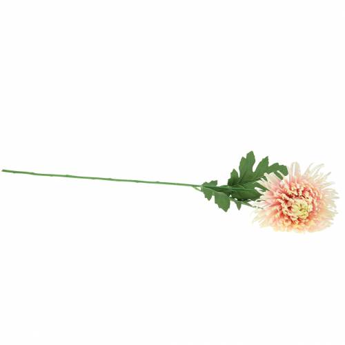 Artikel Krysantemum blomstergren pink kunstig 64cm
