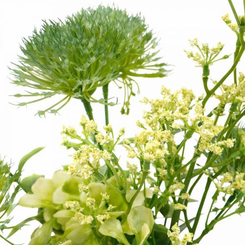 Floristik24 Silkeblomster, kunstig buket, blomsterdekoration med tidsel 40cm
