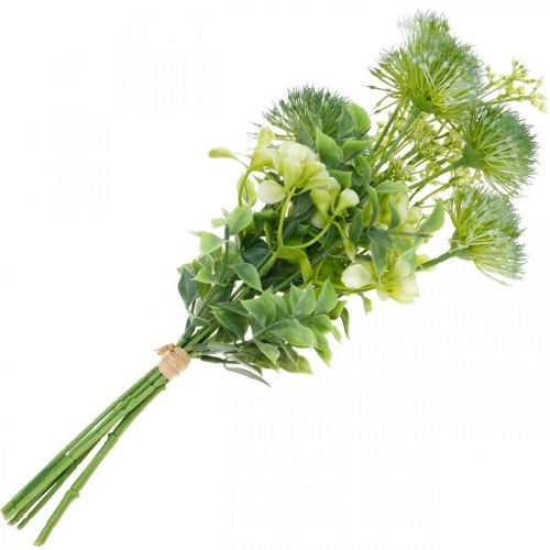 Floristik24 Silkeblomster, kunstig buket, blomsterdekoration med tidsel 40cm