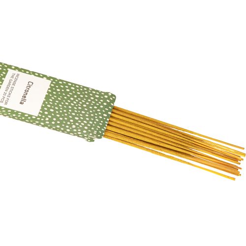 Floristik24 Citronella røgelsespinde bambus L50cm 20 pinde x 2
