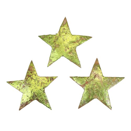 Scatter dekoration Julestjerner kokosgrøn Ø5cm 50stk