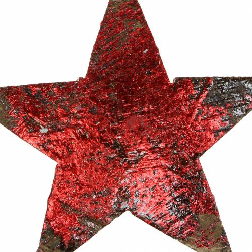 Artikel Kokosstjerne rød 5cm 50 stk juledekoration dekorative stjerner