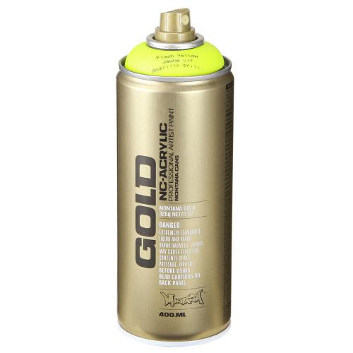 Floristik24 Farvespray Gul Montana Cans Akrylspray Neon 400ml