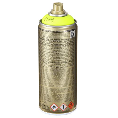 Artikel Farvespray Gul Montana Cans Akrylspray Neon 400ml