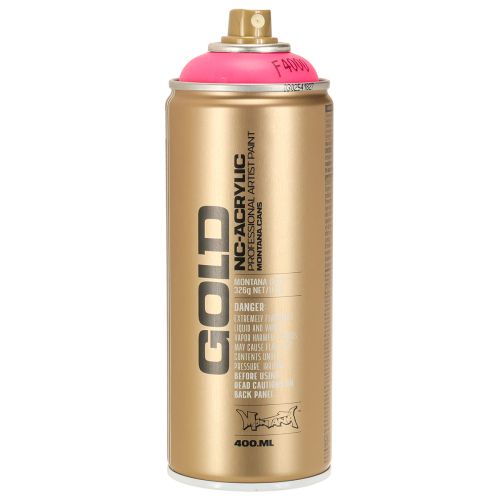 Floristik24 Farvespray Fluorescerende Pink Farvespray Montana Dåser 400ml