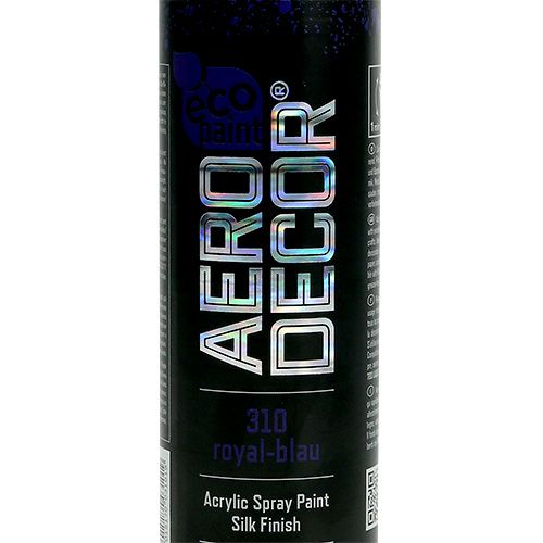 Floristik24 Farve Spray silke mat 400ml kongeblå