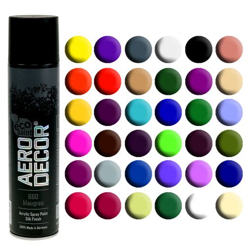 Farve Spray satin forskellige farver 400ml