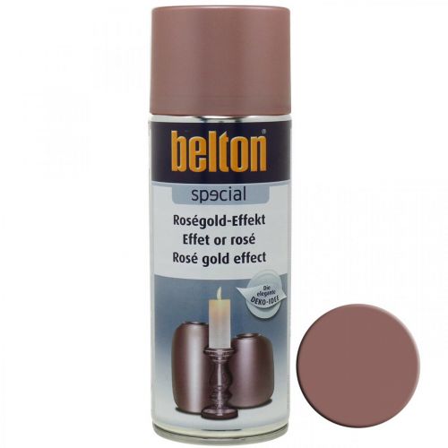 Artikel Belton specialmaling spray rosa guld effekt special maling 400ml