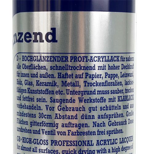 Floristik24 Farve Spray Metallic Blank Sølv 400ml