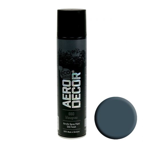 Farvespray akryl blågrå 400 ml | Floristik24.dk