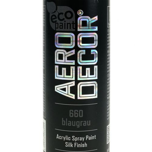 Farvespray akryl blågrå 400 ml | Floristik24.dk