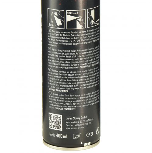 Artikel Spraymaling spray akrylmaling kastanje silkemat 400ml