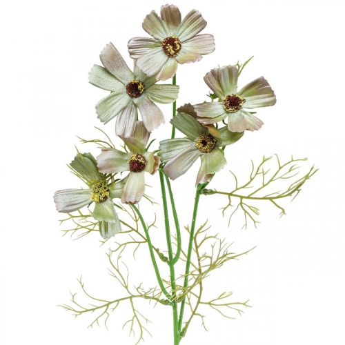 Cosmea smykkekurv grønne kunstige sommerblomster 61cm