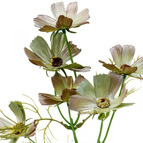 Artikel Cosmea smykkekurv grønne kunstige sommerblomster 61cm