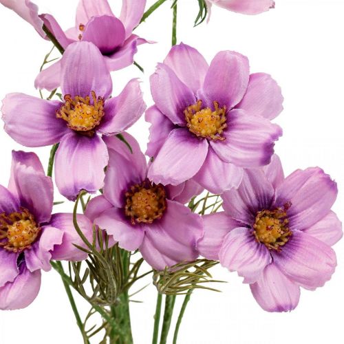 Artikel Cosmea smykkekurv lilla kunstige blomster sommer 51cm 3stk