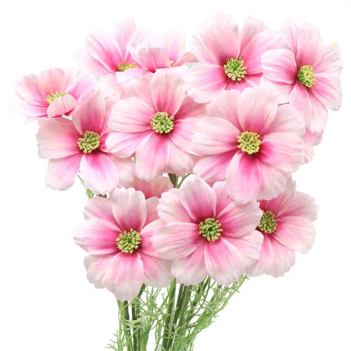 Floristik24 Cosmea kunstig pink 77cm 3stk