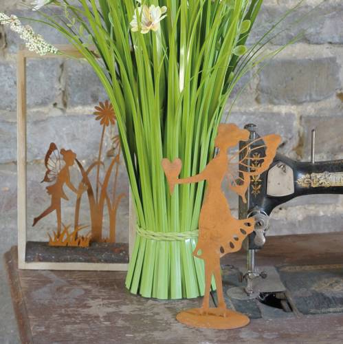 Floristik24 Dekorativ figur alf rust H24cm