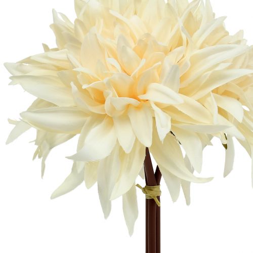 Floristik24 Kunstig dahliacreme 25,5cm 3stk