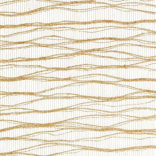 Deco Wave bordhængsel 26cm x 300cm metallisk guld | Floristik24.dk