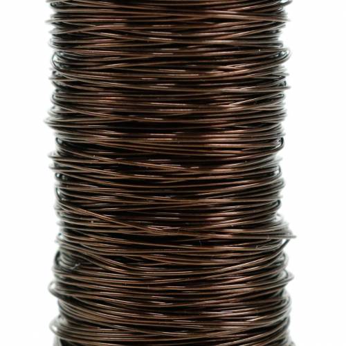 Artikel Deco emaljeret tråd Ø0,30mm 30g/50m brun