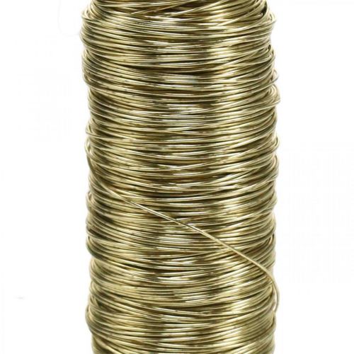 Deco emaljetråd Ø0,30mm 30g/50m guld
