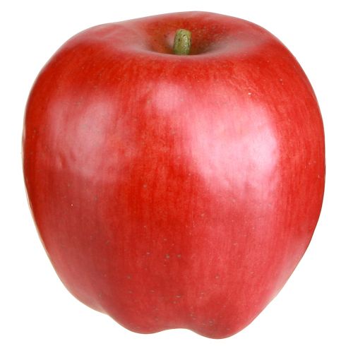 Artikel Dekorativ æblerød dekorativ frugtmad dummy 9cm