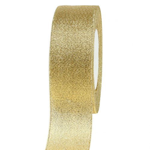 Dekorativt bånd guld 40mm 22,5m