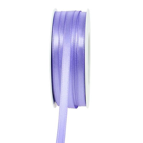 Floristik24 Dekorationsbånd lys lilla 6mm 50m