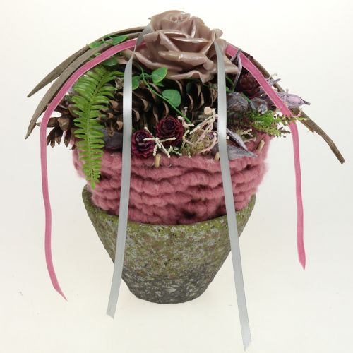 Floristik24 Gryde til plantning Ø12cm H11cm 2stk