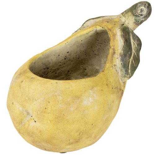 Floristik24 Dekorativ pærebetonplantekasse efterårsdekoration 19×12,5×15,5 cm