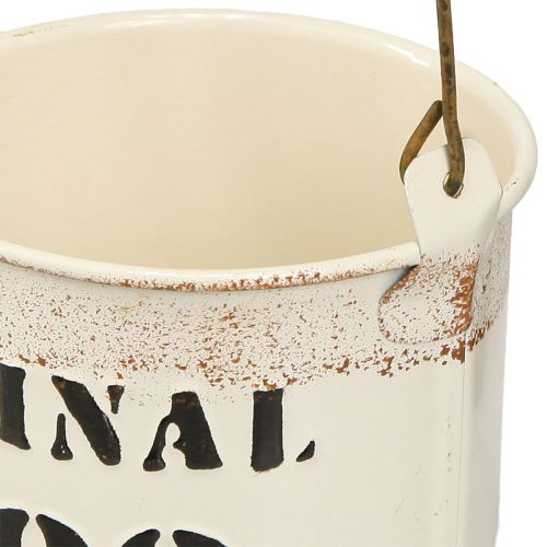 Artikel Dekorativt bøttehåndtag "Original 1982" Creme Ø12/10cm 2×2-sæt