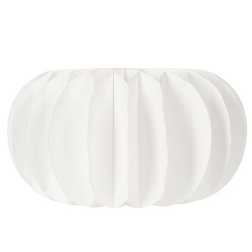 Papirdekorationskugle, moderne græskardekoration, honeycomb-papir, 34 cm, 2 stk. | Floristik24.dk