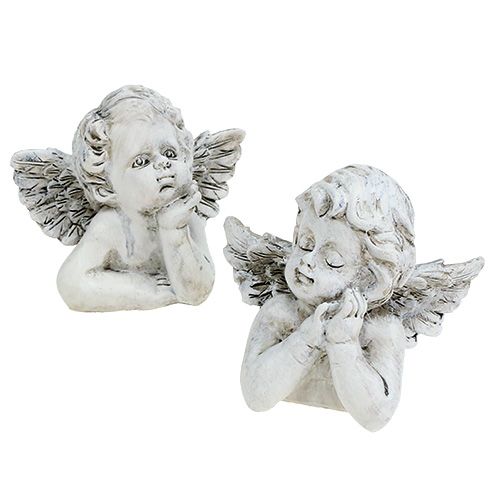 Floristik24 Dekorativ engel H7,5cm 6 stk