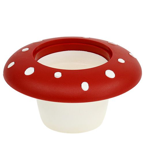 Dekorativ fluesvamp Ø6cm 11 stk