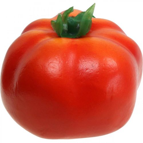 Dekorative grøntsager, kunstige grøntsager, tomat kunstig rød Ø8cm