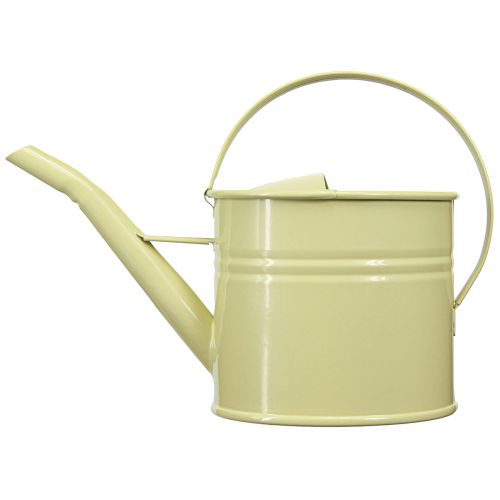 Artikel Dekorativ vandkande metal lille grøn gul 28x13x17cm 1,25l