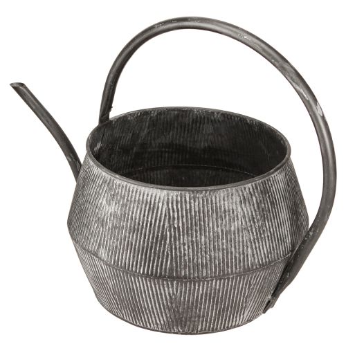 Artikel Dekorativ vandkande metal tekande sort 39×25×30,5cm