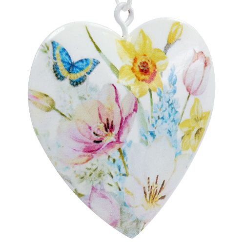 Floristik24 Dekorative hjerter med motiver 5,5 cm 8stk