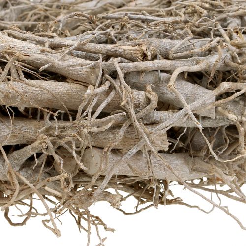 Floristik24 Dekorativ krans natur, grå Ø45cm 1 stk