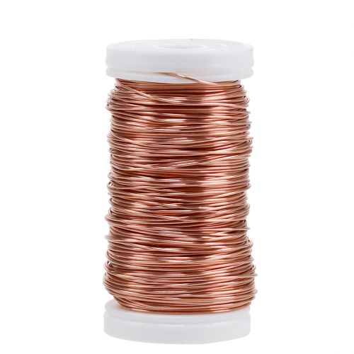 Deco Emaljeret Tråd Kobber Ø0,50mm 50m 100g