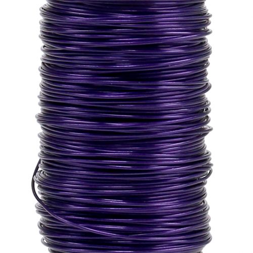 Artikel Deco Emaljeret Tråd Violet Ø0,50mm 50m 100g