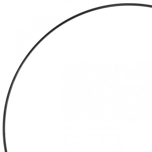 Artikel Dekorativ metalring dekorativ ring Scandi ring sort Ø30,5cm 6 stk
